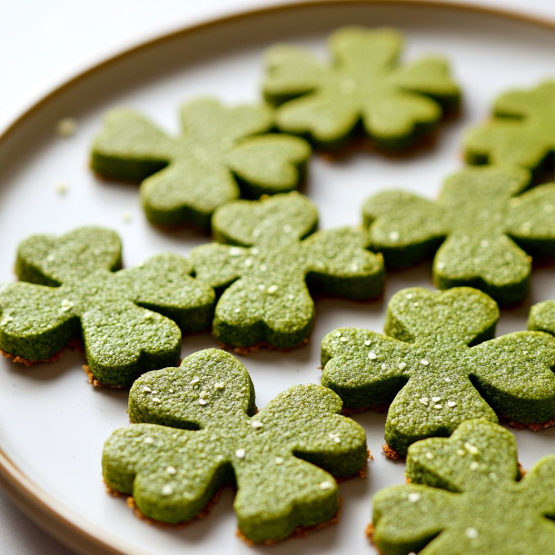 Cookies Shamrock au Matcha : Une douceur croquante pour la Saint-Patrick Image