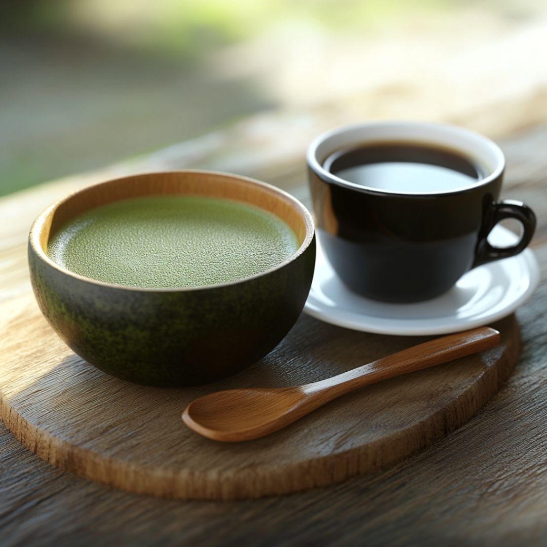 Matcha vs café : Pourquoi le matcha est une meilleure alternative pour rester énergique ? Image