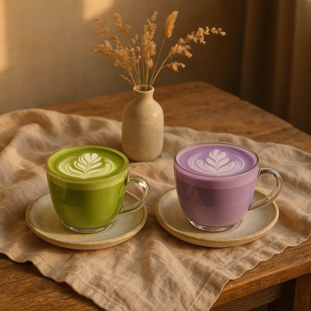 Ube vs Matcha, Ube Latte vs Matcha Latte