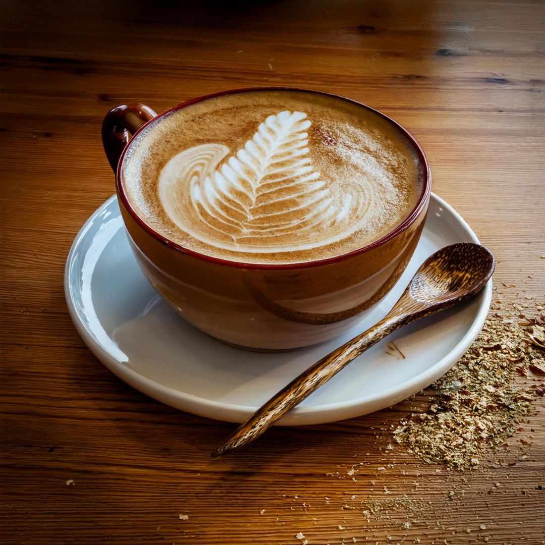 Hojicha Latte Image