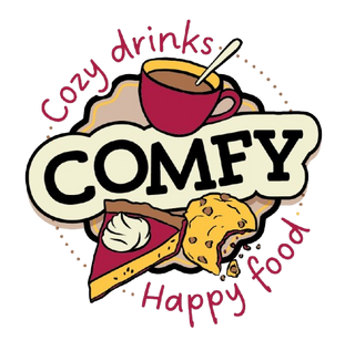 Comfy logo, trade customer of Matcha Matcha