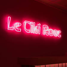 Le Tiki Rose logo, trade customer of Matcha Matcha